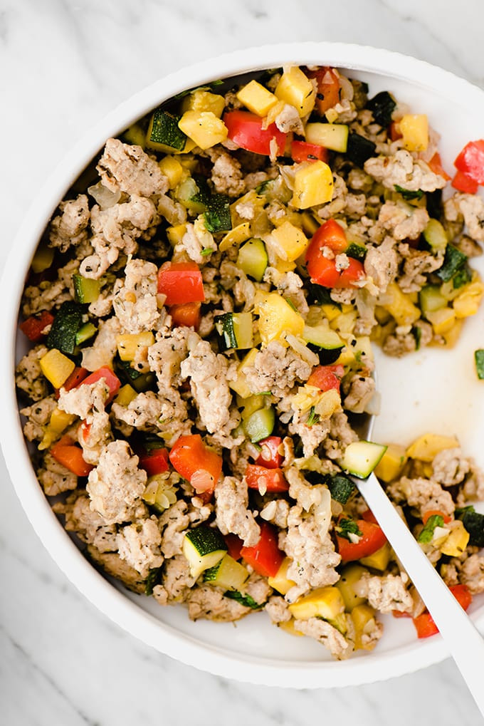 Ground Turkey Breakfast Recipes
 Paleo Ground Turkey Hash with Squash and Peppers