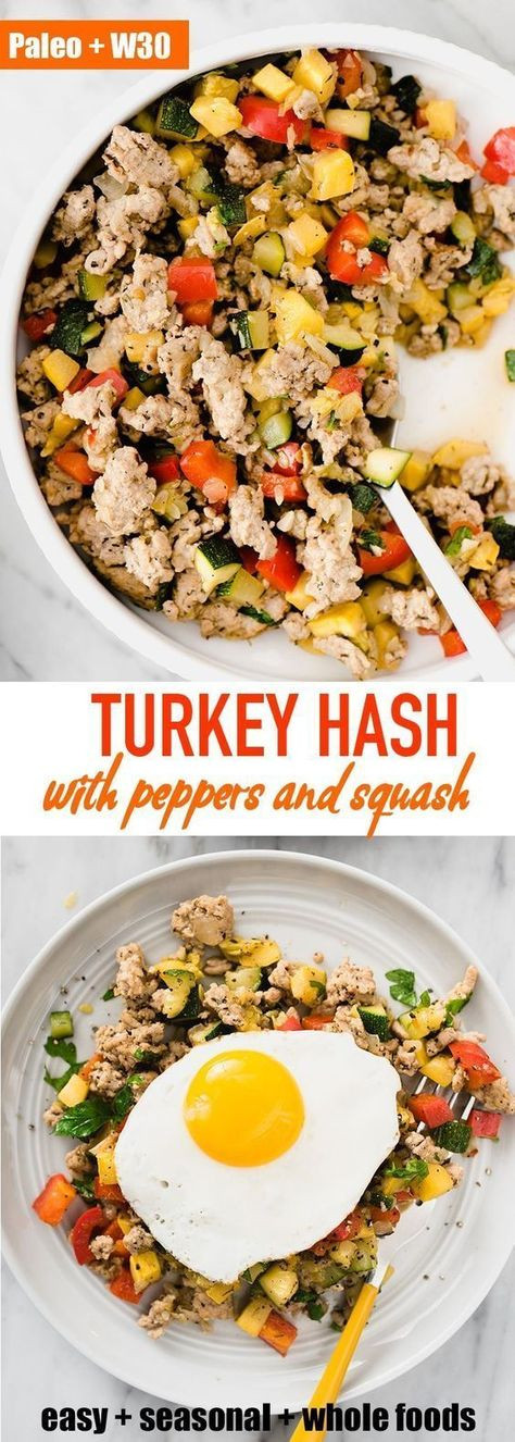 Ground Turkey Breakfast Recipes
 Paleo and Whole30 Ground Turkey Hash Recipe