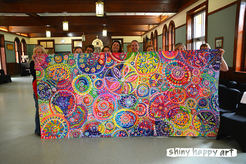 20 Best Group Art Projects For Adults Home Family Style And Art Ideas