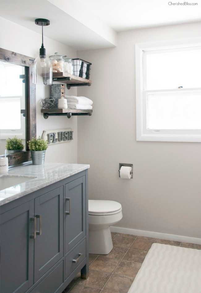 Guest Bathroom Decor Ideas
 20 Best Farmhouse Bathrooms to Get That Fixer Upper Style