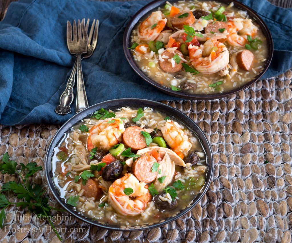 Gumbo Recipe Seafood Chicken And Sausage
 Chicken Shrimp and Sausage Gumbo Recipe