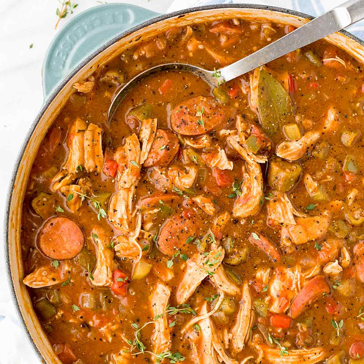 Gumbo Recipe Seafood Chicken And Sausage
 calories in chicken and sausage gumbo without rice