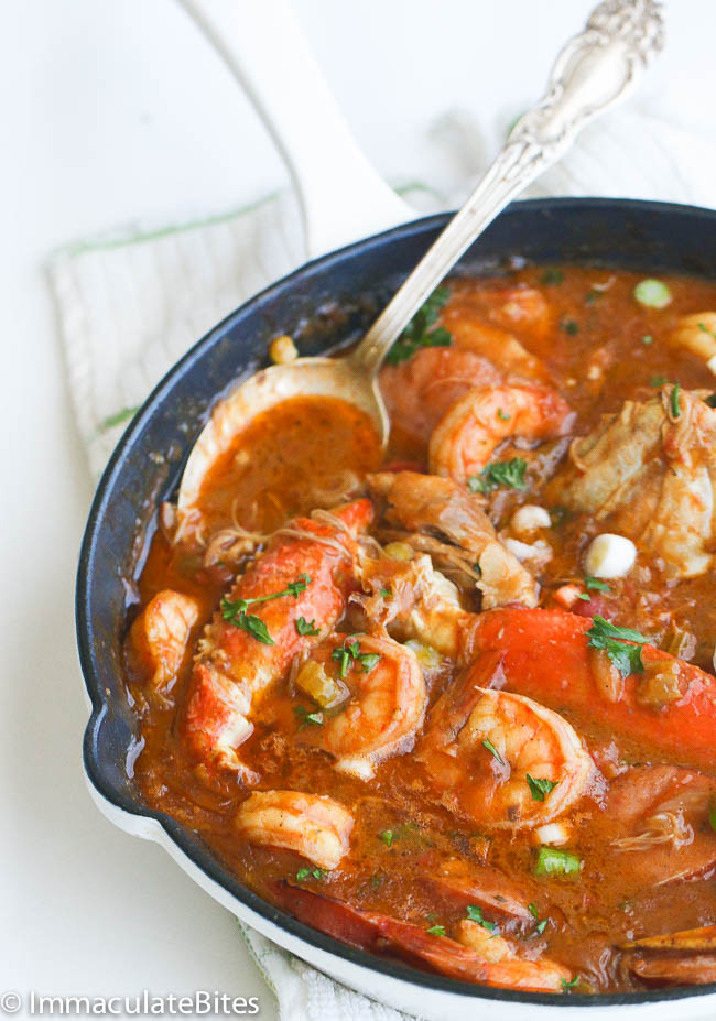 Gumbo Recipe Seafood Chicken And Sausage
 Chicken Shrimp and Sausage Gumbo Immaculate Bites