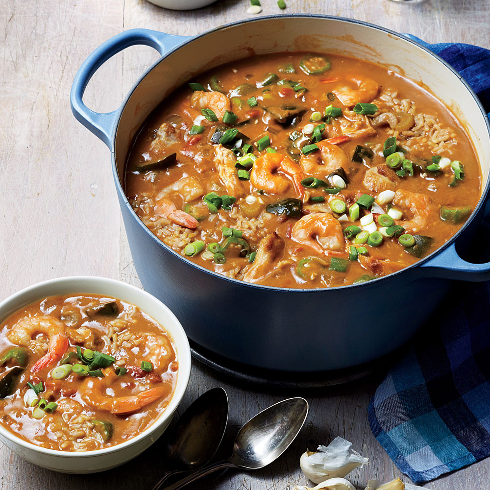 Gumbo Recipe Seafood Chicken And Sausage
 Shrimp and Chicken Gumbo Recipe