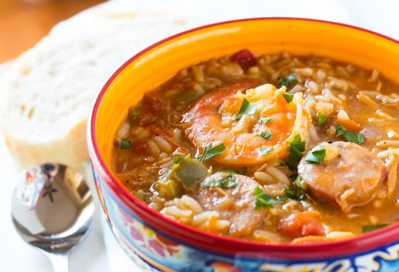 Gumbo Recipe Seafood Chicken And Sausage
 e Pot Creole Chicken Sausage and Shrimp Gumbo No