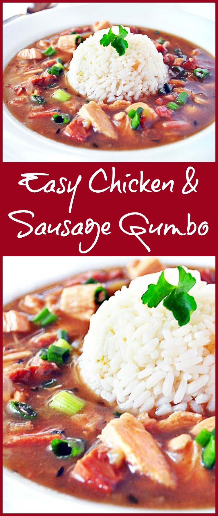 Gumbo Recipe Seafood Chicken And Sausage
 Easy Chicken and Sausage Gumbo recipe