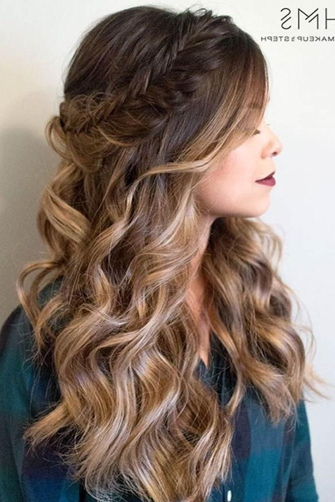 Hair Down Prom Hairstyles
 15 Best of Long Hairstyles Down For Prom