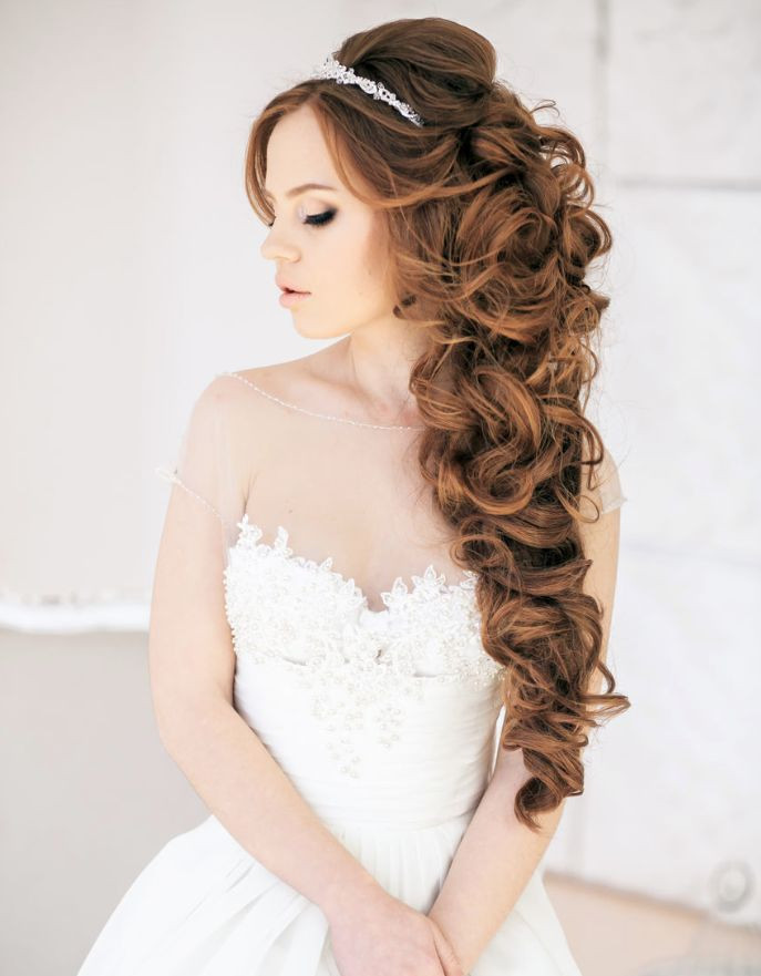 Hair Down Wedding Hairstyles
 20 Fabulous Wedding Hairstyles for Every Bride