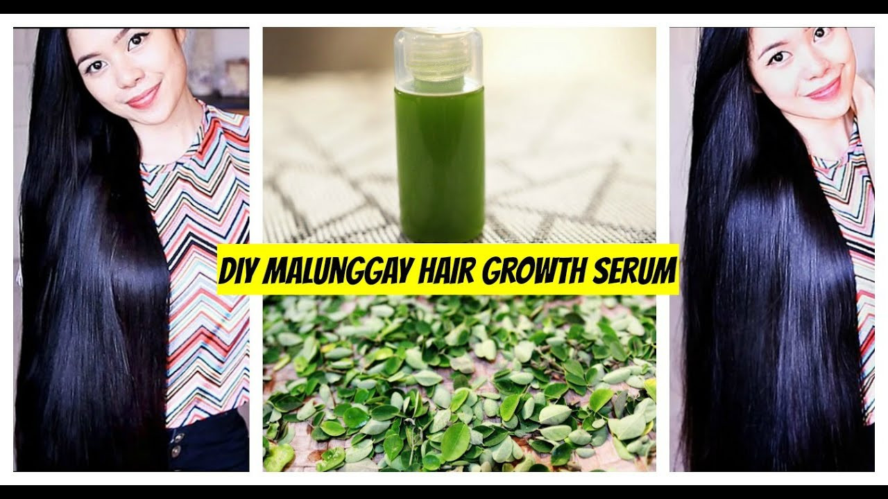 Hair Growth Serum DIY
 DIY Malung Moringa Hair Growth Serum Grow Hair faster