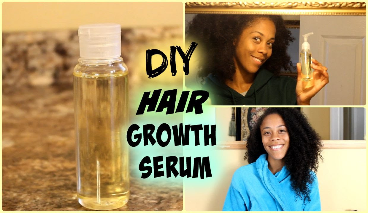 Hair Growth Serum DIY
 Natural Hair Hair Growth Serum