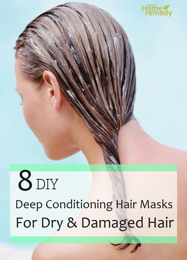 Hair Masks For Damaged Hair DIY
 8 DIY Deep Conditioning Hair Masks For Dry And Damaged