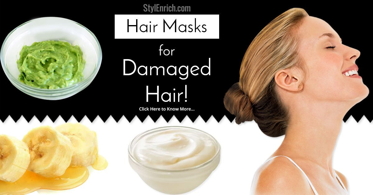 Hair Masks For Damaged Hair DIY
 DIY Hair Masks for Damaged Hair To Keep Dry Hair At Bay