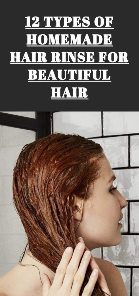 Hair Rinses DIY
 12 Types of Homemade Hair Rinse for Beautiful Hair