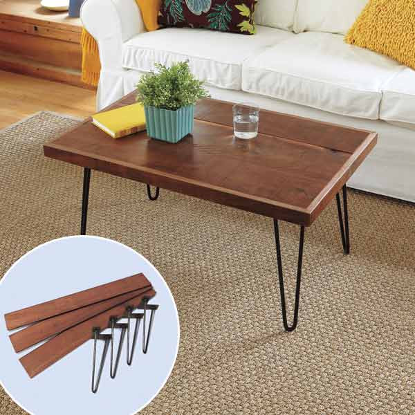 Hairpin Leg Coffee Table DIY
 Gorgeous DIY Coffee Tables 12 Inspiring Projects to Upgrade