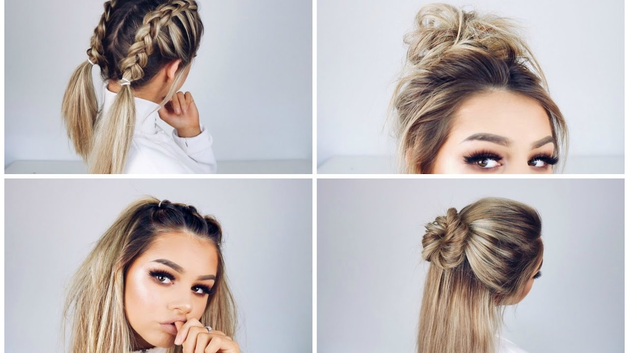 Hairstyle Easy To Do
 QUICK AND EASY HAIRSTYLES