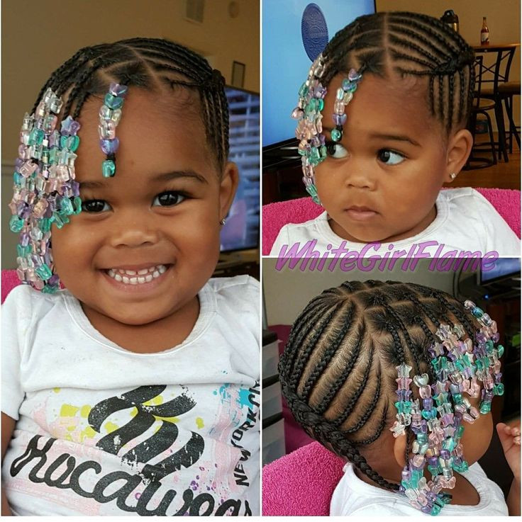 Hairstyle For Black Baby Girl
 Little Black Girls Hairstyles Beautiful baby girl with a