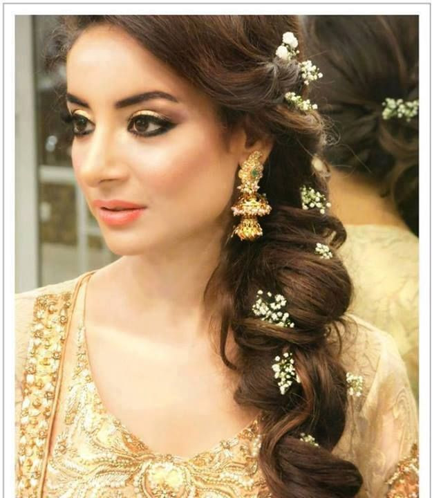 Hairstyle For Indian Brides
 Long Hairstyle For Curly Hair For Indian Brides