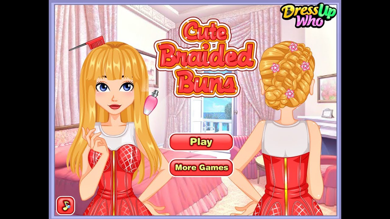 Hairstyle Games For Girls Inspirational Cute Braided Buns Fun Line Hairstyle Games For Girls Of Hairstyle Games For Girls 