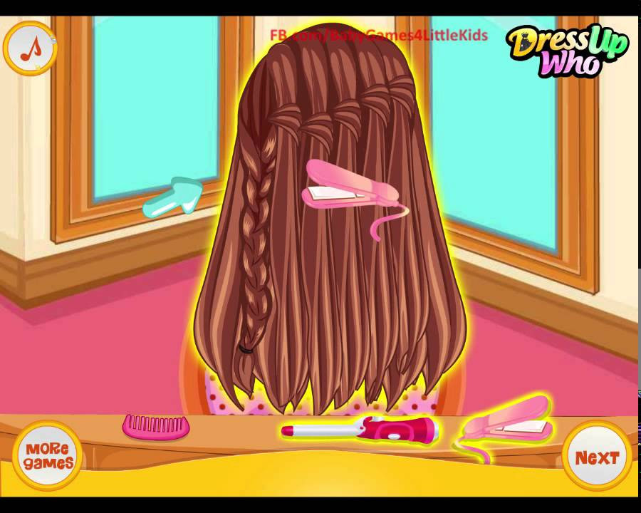 Hairstyle Games For Girls
 Barbie Hairstyles game for girls School Braided