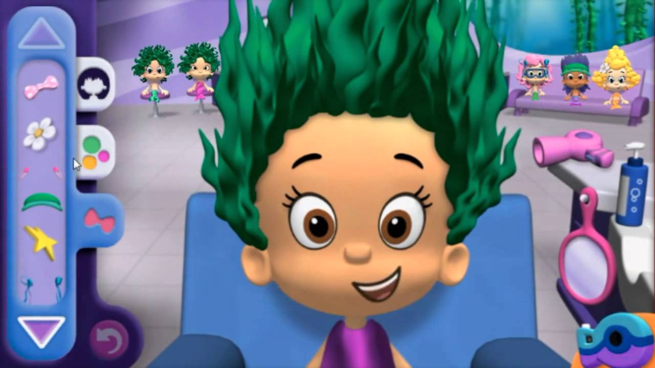 Hairstyle Games For Kids
 Bubble Guppies Good Hair Day Free line Kids Games 2016