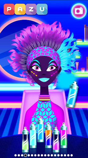 Hairstyle Games For Kids
 Girls Hair Salon Glow Hairstyle games for kids MOD
