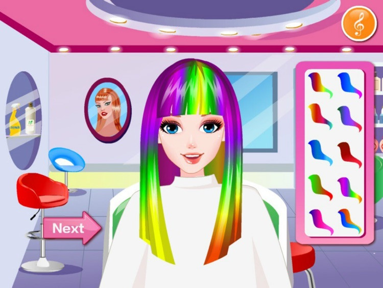 Hairstyle Games For Kids
 Perfect Rainbow Hairstyles HD The hottest hairdresser