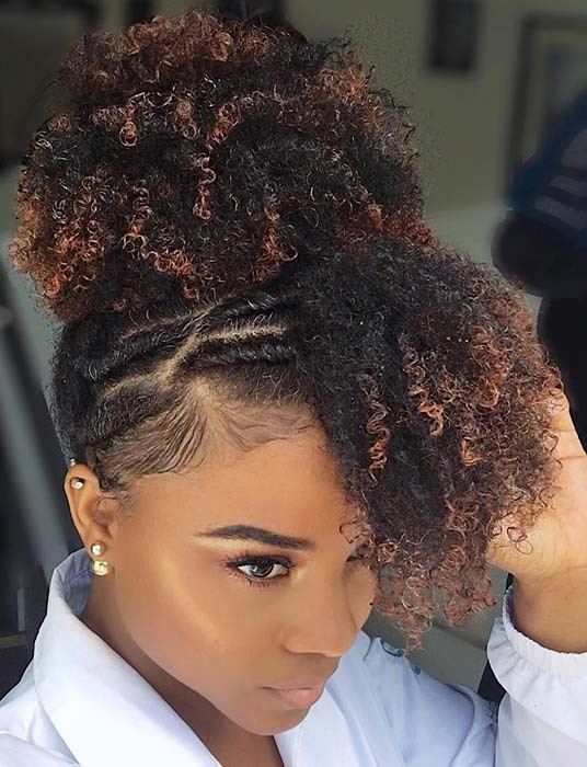 Hairstyle With Natural Hair
 25 Beautiful Natural Hairstyles You Can Wear Anywhere