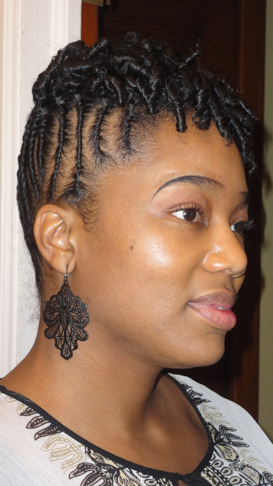 Hairstyle With Natural Hair
 two year natural hair journey