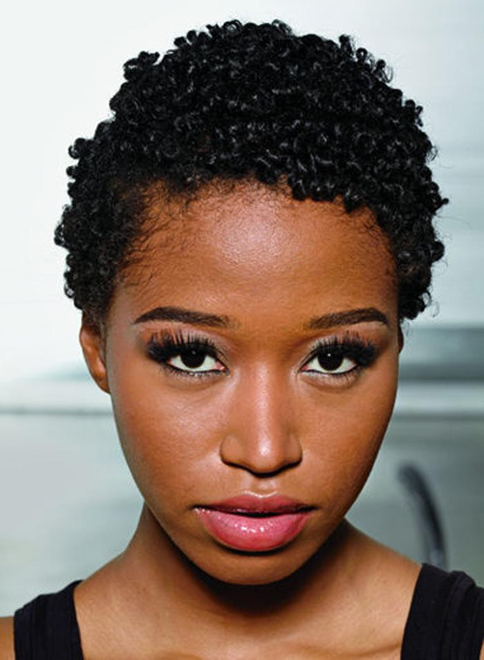 Hairstyle With Natural Hair
 Extra Short Natural Black Hairstyles