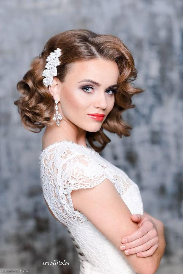 Hairstyles For Bridesmaids With Short Hair
 15 Collection of Hairstyles For Brides With Short Hair