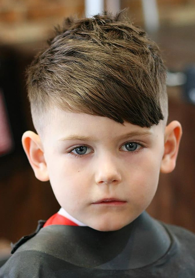 Hairstyles For Kids Boys
 60 Cute Toddler Boy Haircuts Your Kids will Love