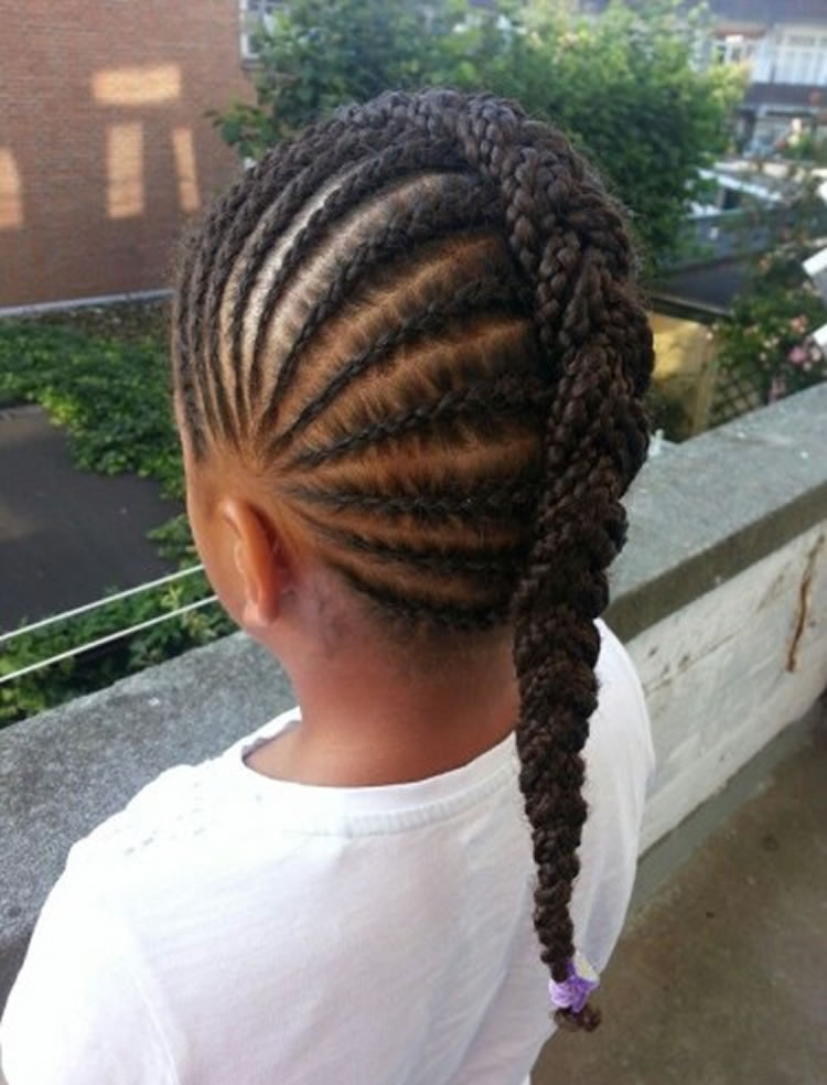Hairstyles For Little Girls Braids
 64 Cool Braided Hairstyles for Little Black Girls – Page 3