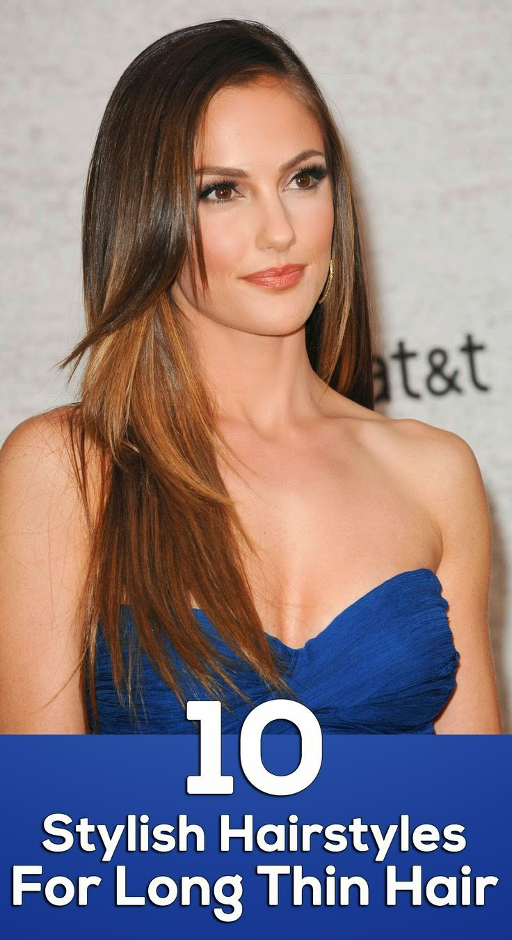 Hairstyles For Thin Long Hair
 10 Hairstyles For Long Thin Hair