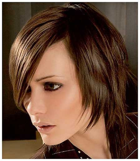 Hairstyles Shorter In Back Longer In Front
 16 Lovely Short Cuts for Oval Faces