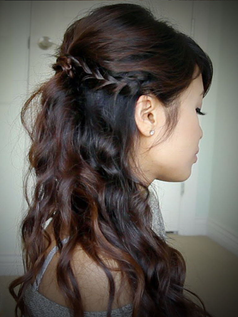 Hairstyles Up For Prom
 Half Up And Down Hairstyles For Prom