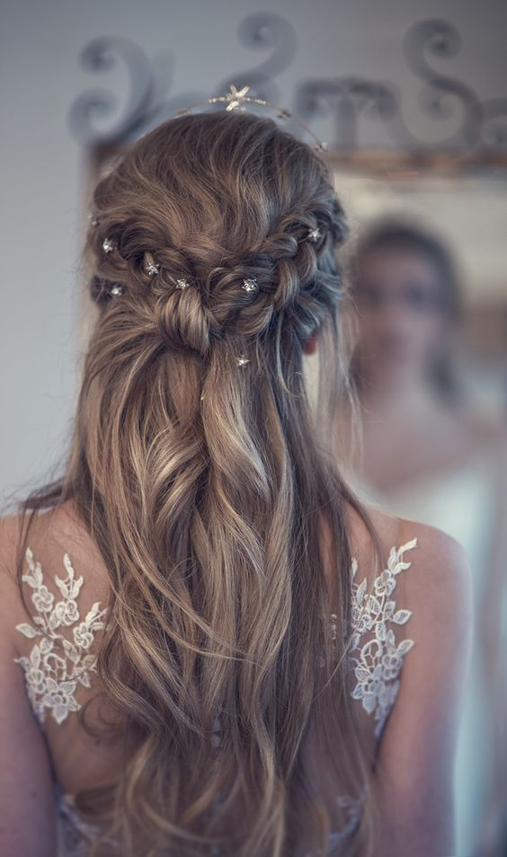 Hairstyles Up For Wedding
 34 Half Up Half Down Wedding Hairstyles Ideas – Mrstobe Blog