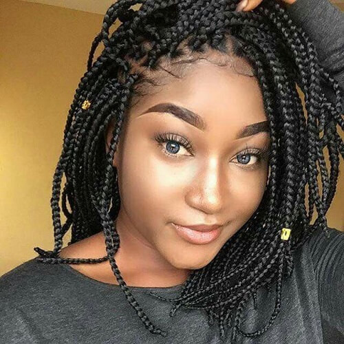 Hairstyles With Braids
 50 Sensational Bob Hairstyles for Black Women