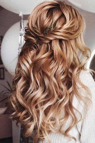 Half Up Half Down Curled Prom Hairstyles
 Try 42 Half Up Half Down Prom Hairstyles