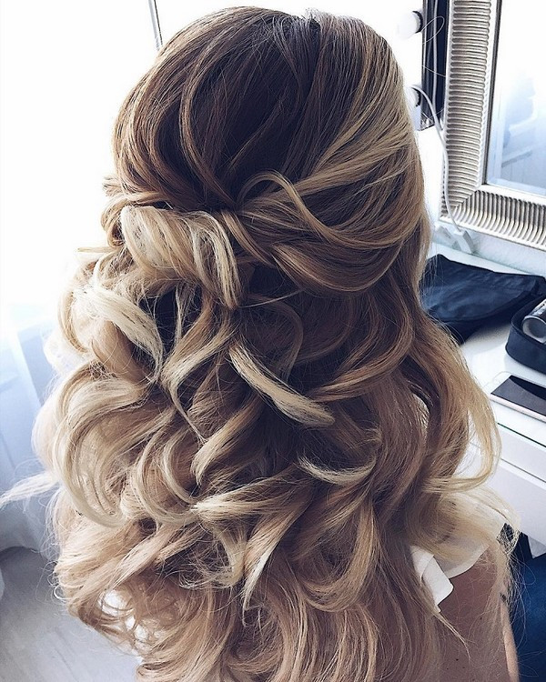 Half Up Half Down Hairstyle For Wedding
 15 Chic Half Up Half Down Wedding Hairstyles for Long Hair