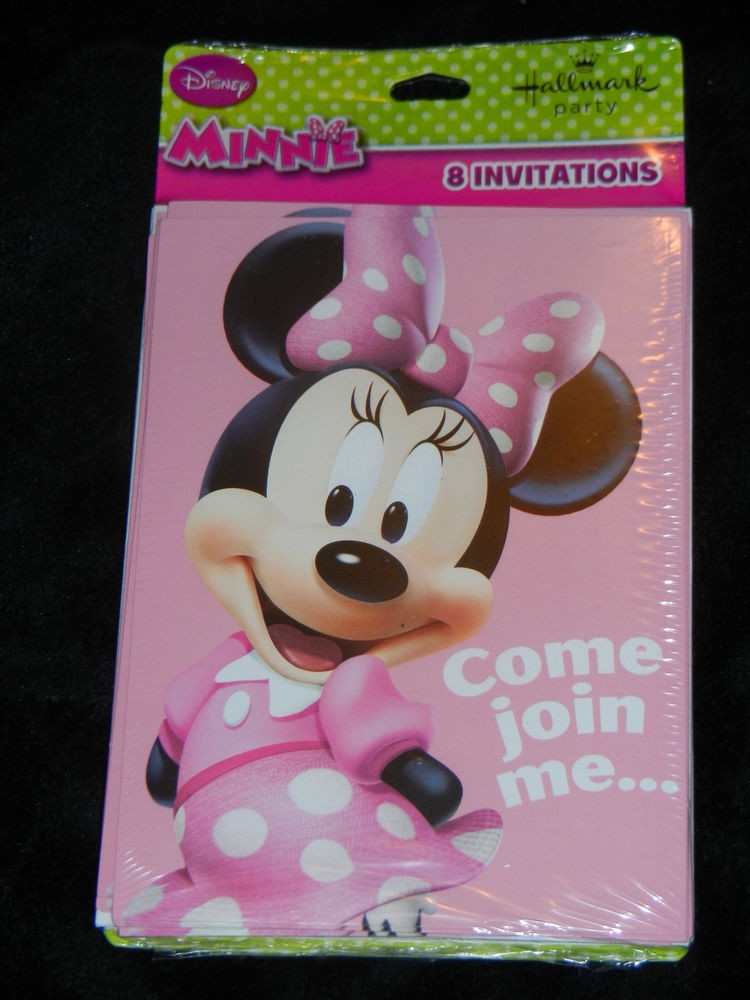 Hallmark Birthday Invitations
 Hallmark Brand Minnie Mouse Birthday Party Invitations