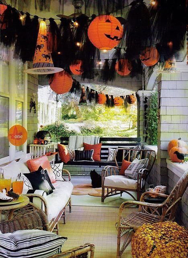 Halloween Balcony Decorating Ideas
 colorful halloween balcony decor ideas – HomeMydesign