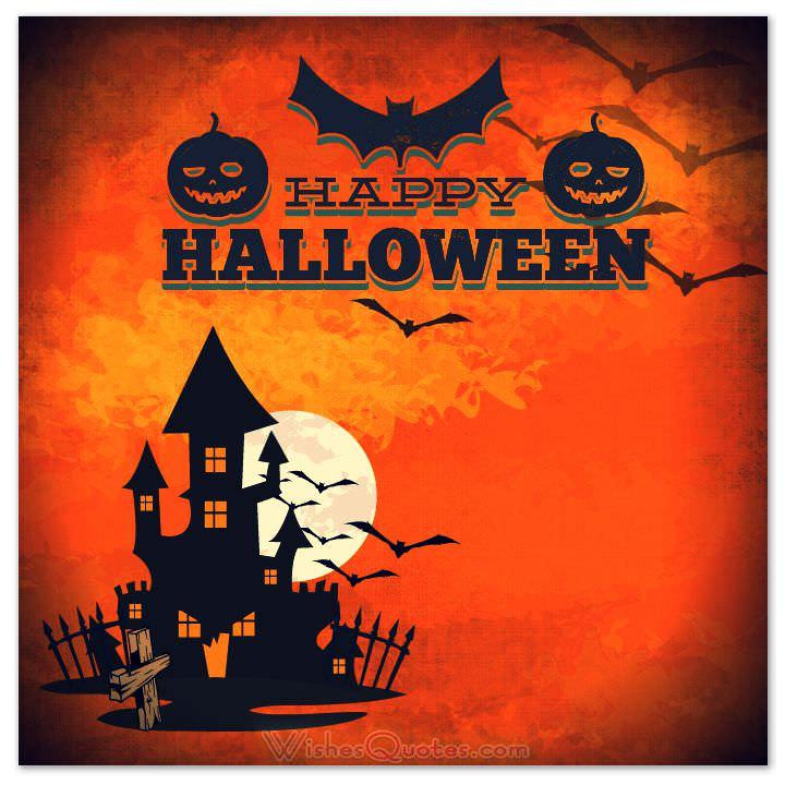 Halloween Birthday Card
 40 Funny Halloween Quotes Scary Messages and Free Cards