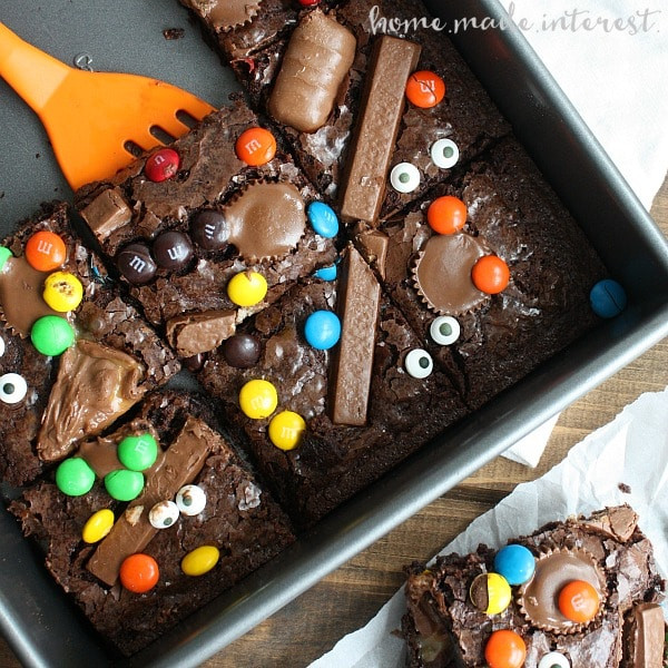 Halloween Brownies Recipes
 Turn your Leftover Candy into Witch s Brew Brownies Home