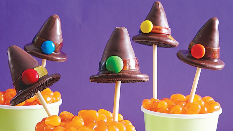 Halloween Cake Pops Recipe
 Witch Hat Halloween Cake Pops recipe from Betty Crocker
