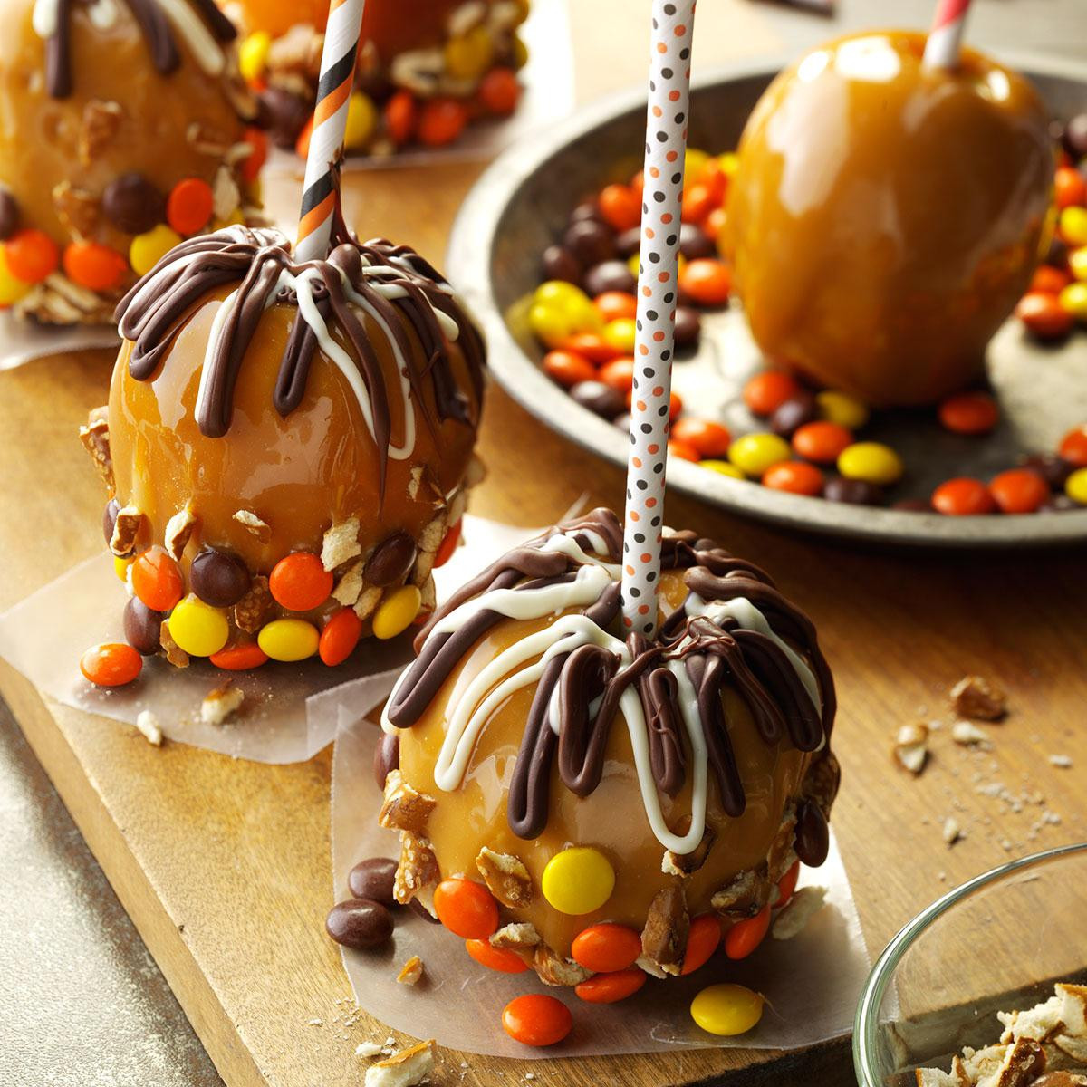 Halloween Caramel Apples
 Gourmet Caramel Apples Recipe