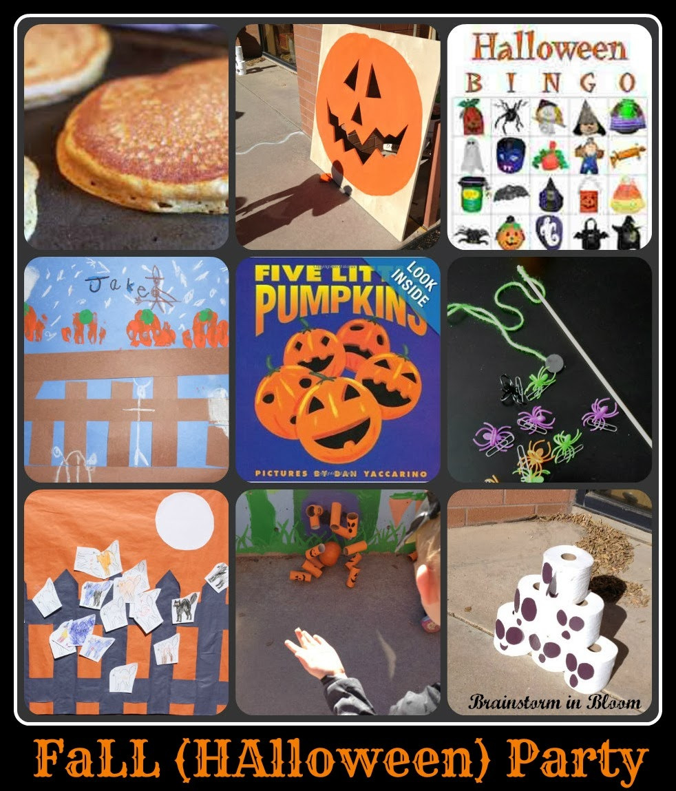 Halloween Class Party Ideas Kindergarten
 Brainstorm in Bloom Parties Playgroups