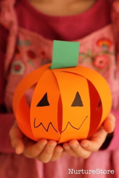 Halloween Craft Ideas Preschool
 Easy pumpkin craft for scissor skills NurtureStore
