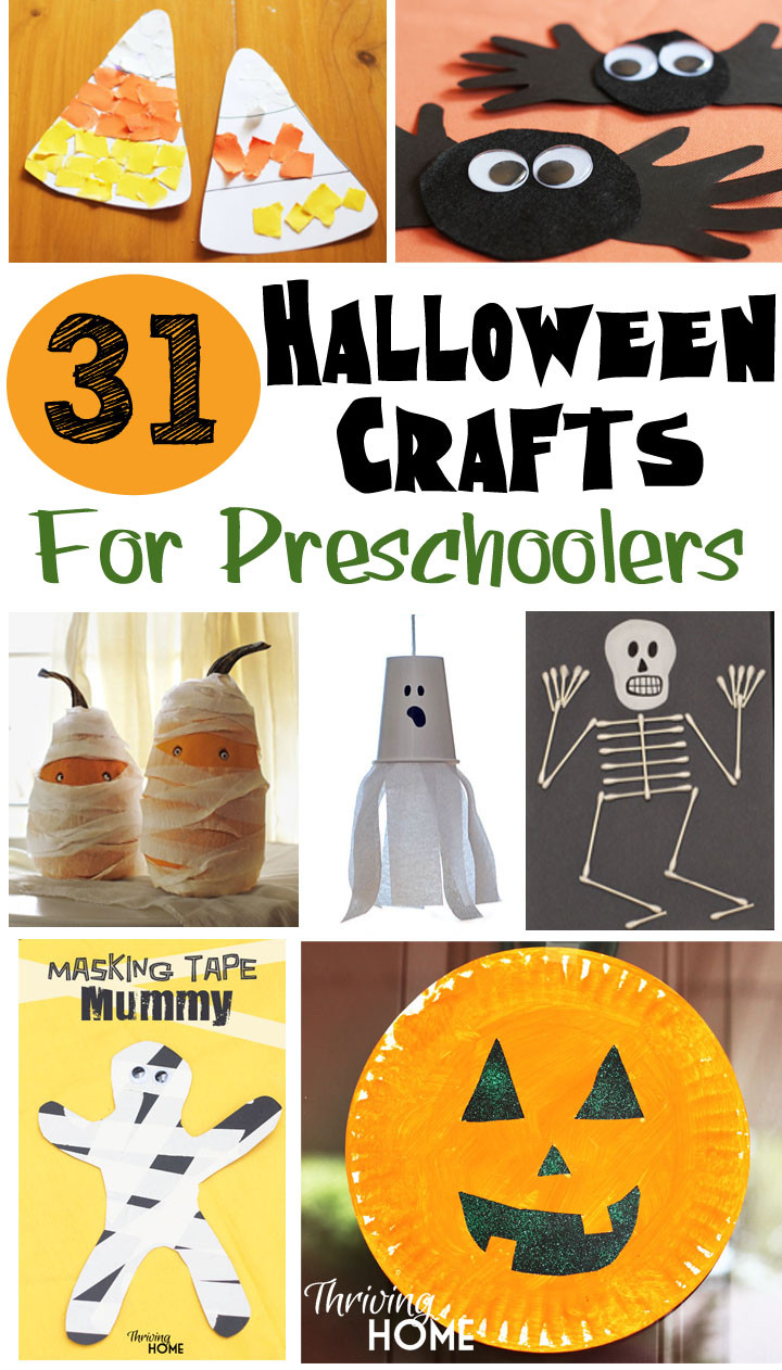 Halloween Craft Ideas Preschool
 31 Easy Halloween Crafts for Preschoolers