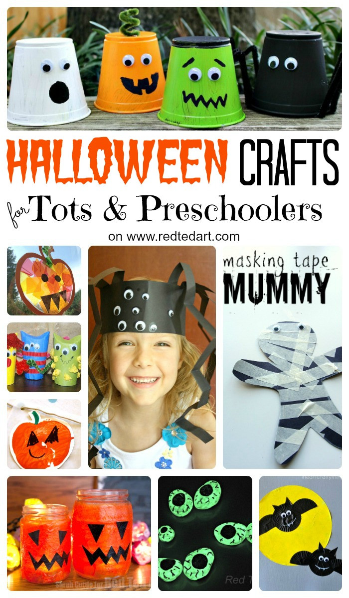 Halloween Craft Ideas Preschool
 37 Cute & Easy Halloween Crafts for Toddlers and Preschool