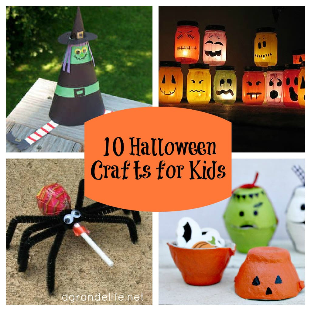 Halloween Crafts With Kids
 10 Halloween Crafts for Kids